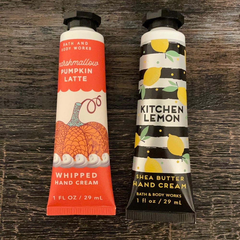 Bath and Body hand cream